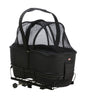 Trixie portaequipajes cesta para bicicleta ancho negro