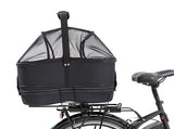 Trixie portaequipajes cesta para bicicleta ancho negro