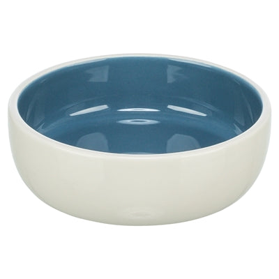 Trixie comedero para gatos cerámico crema azul