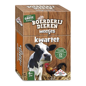 Juegos de identidad Animales de granja Datos Cuarteto