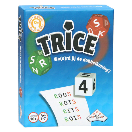 Juegos de identidad juego de palabras de tres dados