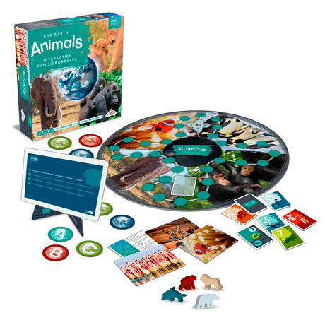 Juegos de identidad bbc animales terrestres juego de mesa familiar interactivo