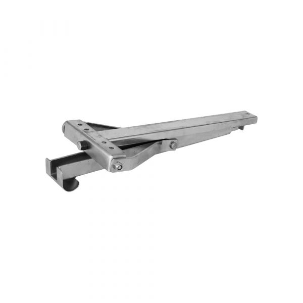 Soporte abatible para caravana