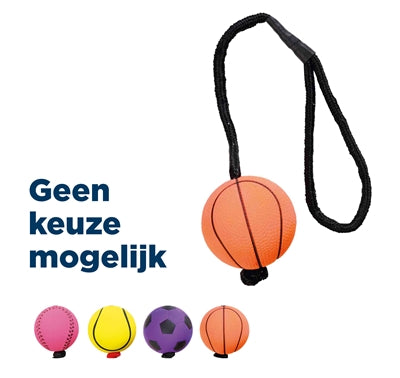 Trixie pelota deportiva con cuerda de gomaespuma flotante surtidos