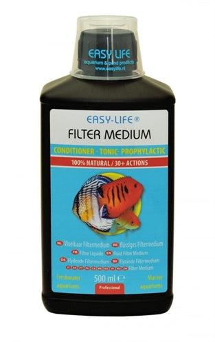Medio de filtro de vida fácil