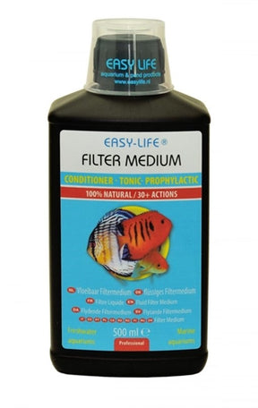 Medio de filtro de vida fácil