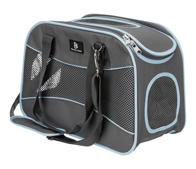 Trixie dog bolso alison gris claro azul hasta 8 kg