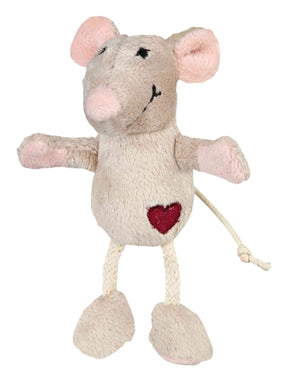 Trixie ratón de peluche beige