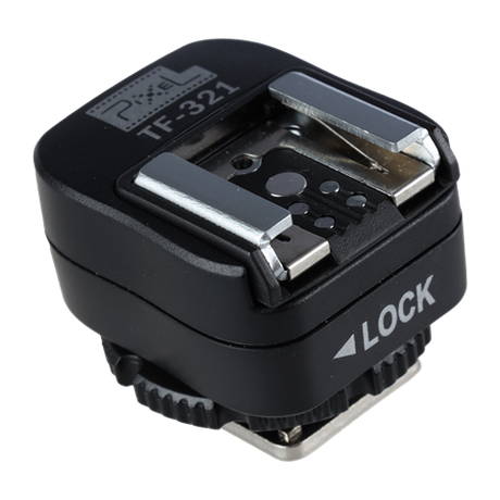 Adaptador de zapata Pixel e-ttl tf-321 para canon