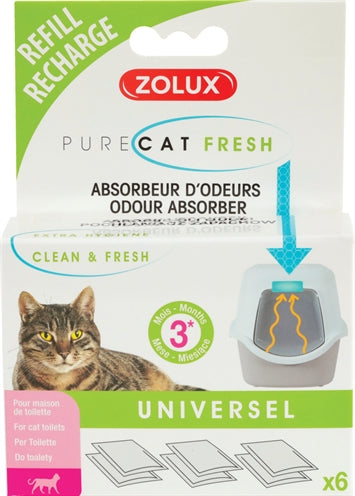 Caja de arena con filtro universal Zolux Clean Fresh