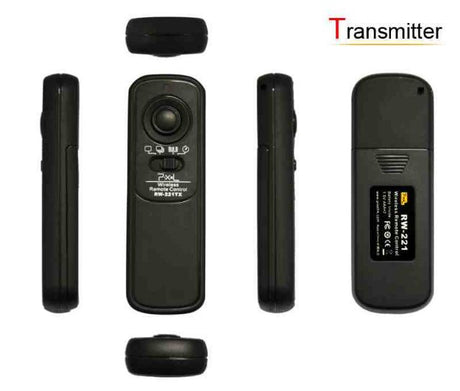 Mando a distancia inalámbrico Pixel rw-221 dc2 para nikon