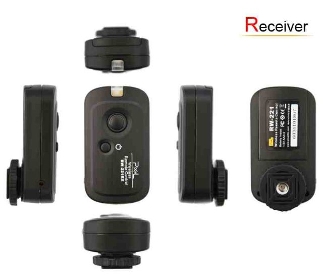 Mando a distancia inalámbrico Pixel rw-221 dc2 para nikon