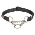 Trixie collar para perros premium collar medio deslizante negro