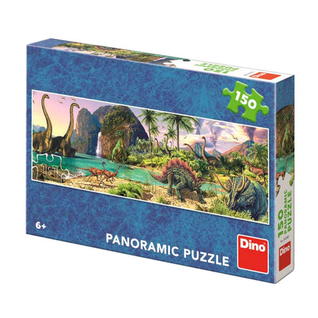 Dinotoys rompecabezas panorámico de dinosaurios 150 piezas