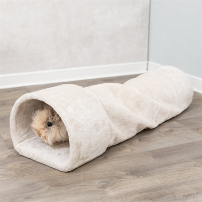 Trixie túnel de juego conejo conejillo de indias peluche beige