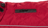Trixie abrigo para perros Minot rojo - acolchado, forro polar, 33 cm