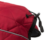 Trixie abrigo para perros Minot rojo - acolchado, forro polar, 33 cm