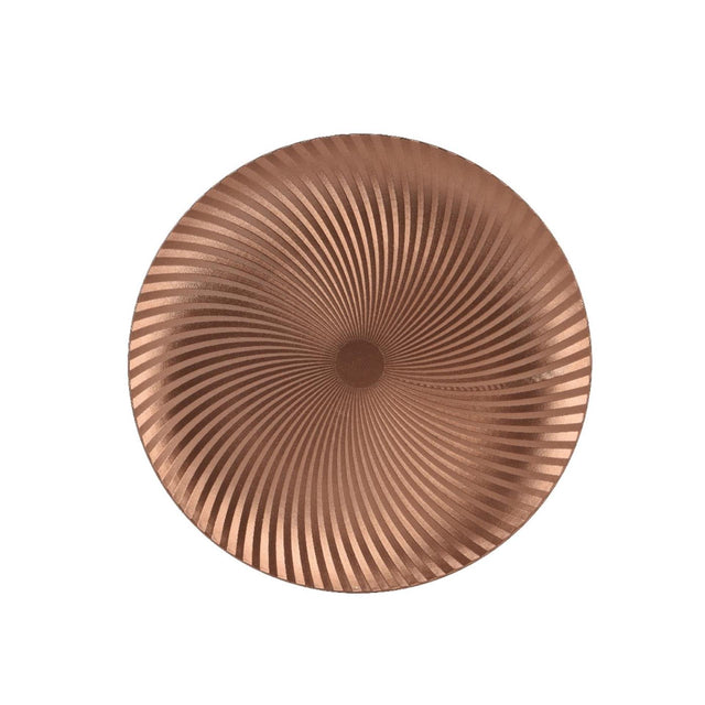 Placa base Decoris brandy ø33xh1.5cm