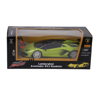 Kool Speed coche radiocontrol Lamborghini 1:24 Aventador SVJ Roadster verde neón