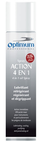 Cortapelos con spray de mantenimiento óptimo 4 en 1