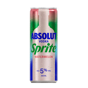 Absolut sprite absolut vodka sprite sandía lata (12x 250ml)