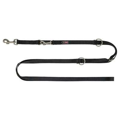 Trixie Correa para perros premium ajustable negro