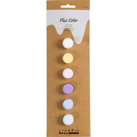 Empresa creativa https: www.cchobby.nl plus-color-pintura acrílica-colores pastel-6x5-ml-1-doos