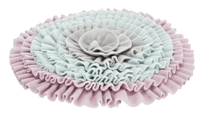Trixie colchoneta olfateadora junior rosa suave verde menta gris