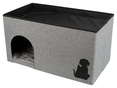Trixie casita para gatos Kimy gris