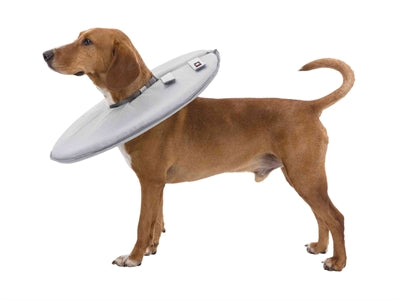 Trixie collarín protector de gomaespuma gris