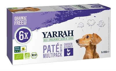 Yarrah Dog Alu Pate Multipack Chicken Turquía