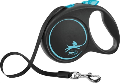 Cinta flexi retractil linea diseño negro azul