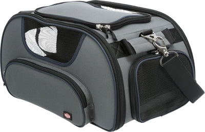Trixie bolso para perros bolso avión alas gris negro