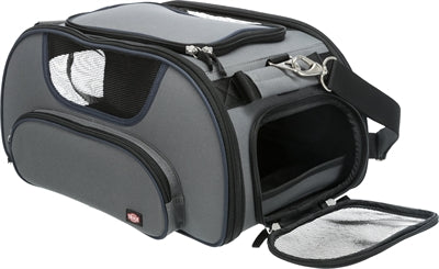 Trixie bolso para perros bolso avión alas gris negro