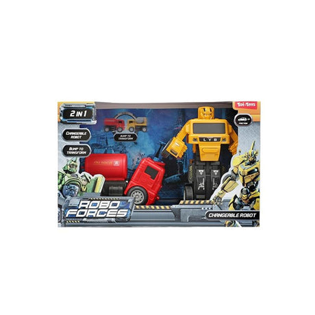 Toi-toys toi toys roboforces robot de cambio con un solo clic con fricción