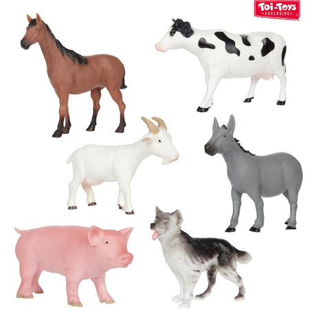 Toi-toys toi juguetes mundo animal animal de granja grande y blando
