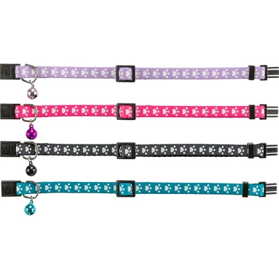 Trixie collar gato estampado pata elástico surtido