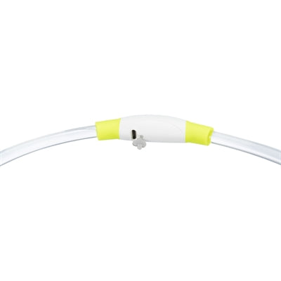 Trixie collar luminoso flash USB recargable TPU verde