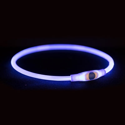 Trixie collar luminoso flash USB recargable TPU multi