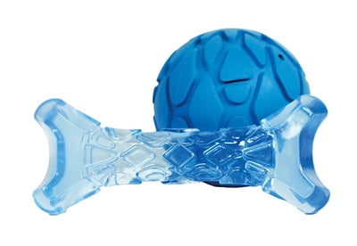 Fofos cachorro hueso y pelota azul