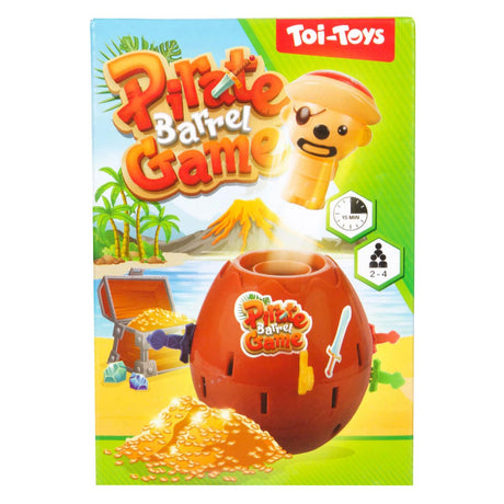 Toi-toys toi juguetes juegos mini juego perforar el barril pirata con espadas