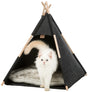 Trixie cama para gatos tipi de fieltro antracita