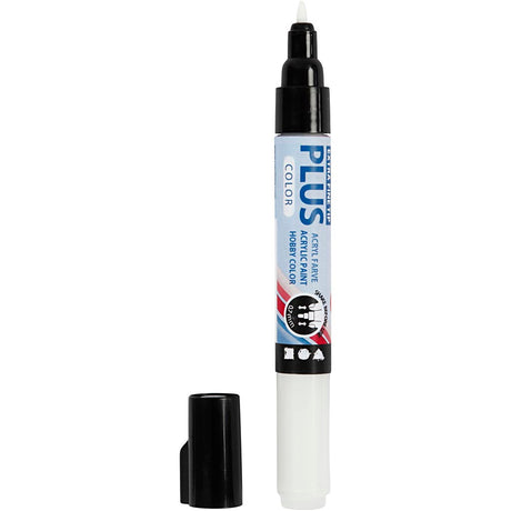 Creativ Company Plus Color Marker Off-White, 5.5 ml