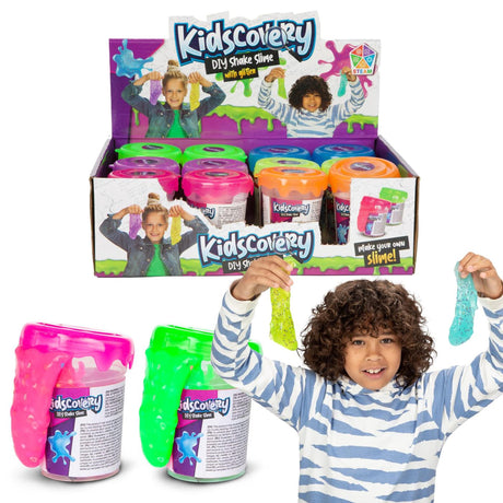 Toi-toys kidscovery hacer batido de confeti de limo 6 surtidos