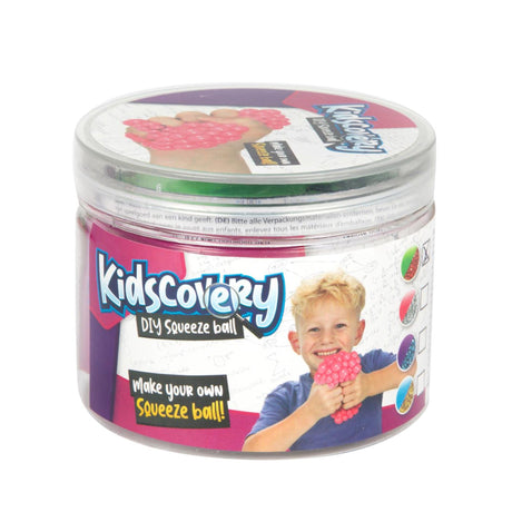 Toi-toys kidscovery haz una pelota para apretar en red 4 surtidos