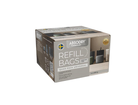 Absodry duo family absorbente de humedad recambio series 3 y 6 4x 300gr