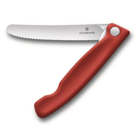 Cuchillo de mesa plegable Victorinox rojo