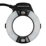 Flash anular macro Kenro TTL KFL201C para Canon