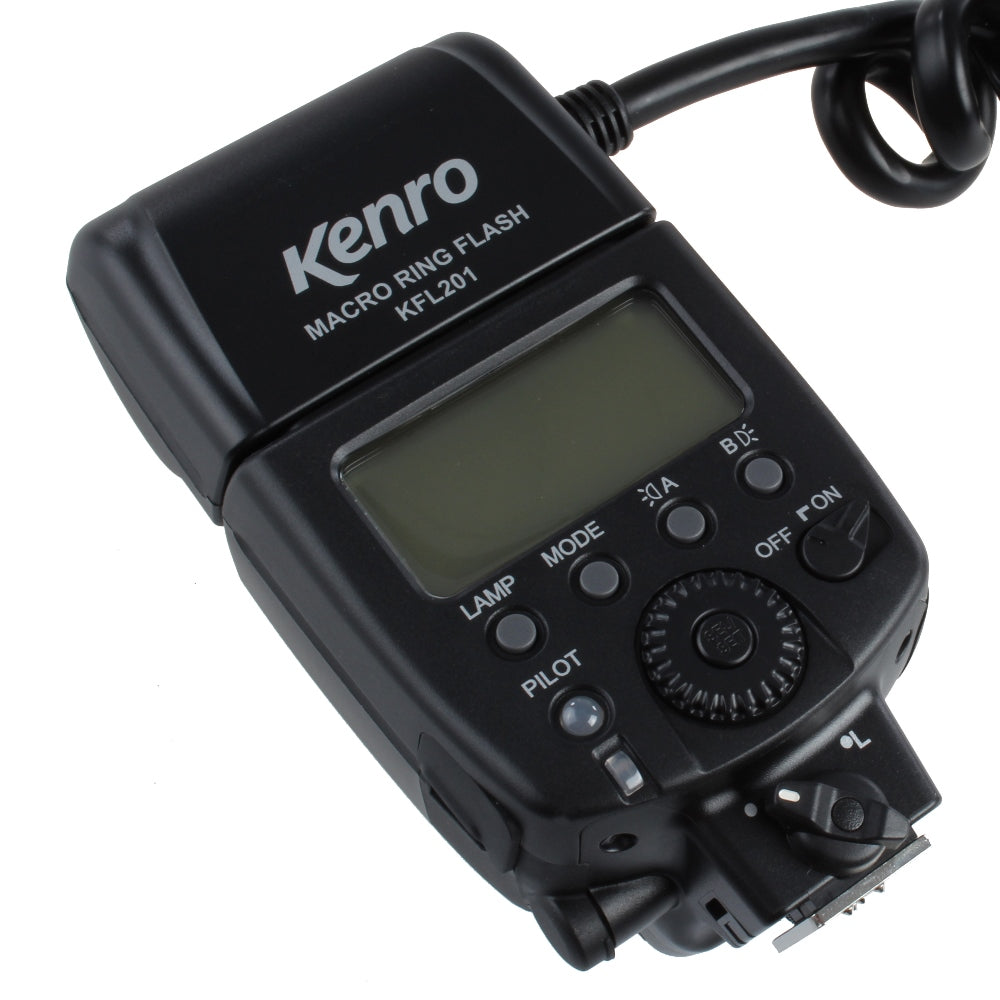 Flash anular macro Kenro TTL KFL201C para Canon