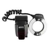 Flash anular macro Kenro TTL KFL201N para Nikon